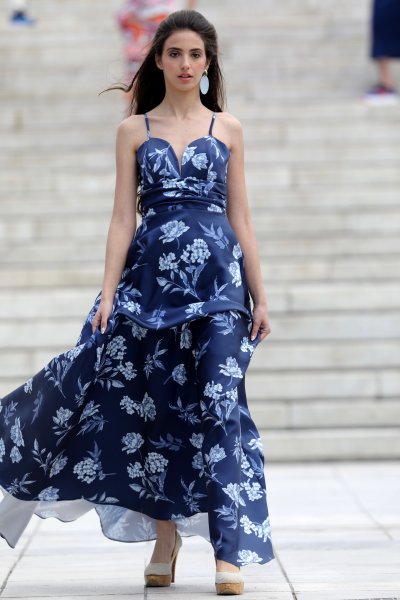 Φορεμα μακρύ Βραδινό Σατέν 